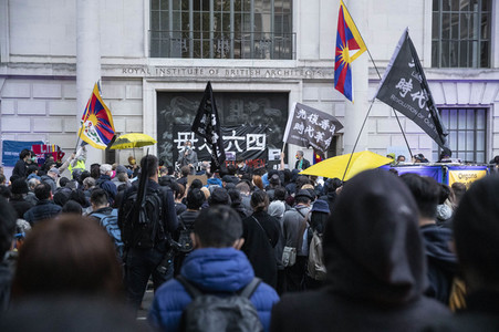 Tian’anmen-Massaker Mahnwache in London
