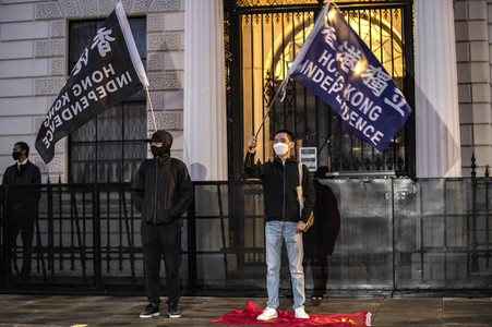 Tian’anmen-Massaker Mahnwache in London