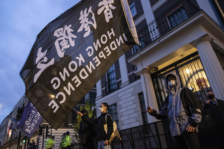Tian’anmen-Massaker Mahnwache in London