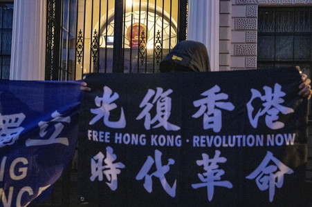 Tian’anmen-Massaker Mahnwache in London