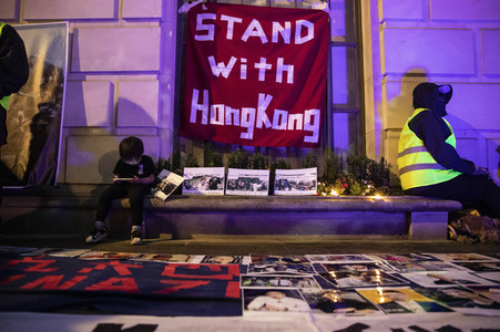 Tian’anmen-Massaker Mahnwache in London