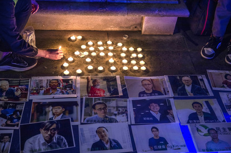 Tian’anmen-Massaker Mahnwache in London