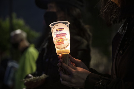 Tian’anmen-Massaker Mahnwache in London