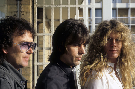 Photoshooting mit Whitesnake in London