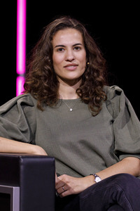 Mona Ameziane, Farah Schäfer, Lea-Lina Oppermann und Luisa Neubauer auf der lit.Cologne 2021 in Köln