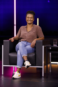 Mona Ameziane, Farah Schäfer, Lea-Lina Oppermann und Luisa Neubauer auf der lit.Cologne 2021 in Köln