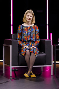 Mona Ameziane, Farah Schäfer, Lea-Lina Oppermann und Luisa Neubauer auf der lit.Cologne 2021 in Köln