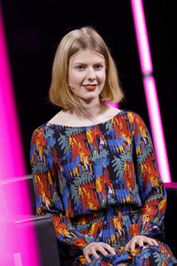 Mona Ameziane, Farah Schäfer, Lea-Lina Oppermann und Luisa Neubauer auf der lit.Cologne 2021 in Köln