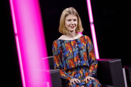 Mona Ameziane, Farah Schäfer, Lea-Lina Oppermann und Luisa Neubauer auf der lit.Cologne 2021 in Köln