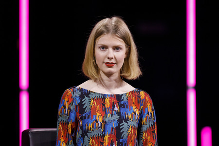 Mona Ameziane, Farah Schäfer, Lea-Lina Oppermann und Luisa Neubauer auf der lit.Cologne 2021 in Köln