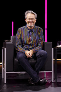 Hendrik Streeck und Gert Scobel auf der lit.Cologne 2021 in Köln