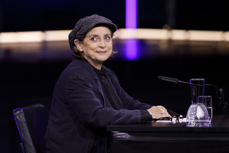 Katharina Thalbach und Bela B auf der lit.Cologne 2021 in Köln