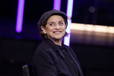 Katharina Thalbach und Bela B auf der lit.Cologne 2021 in Köln