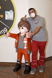 Impfzentrum der Johanniter in Oberhaching