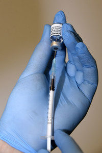 Impfzentrum der Johanniter in Oberhaching