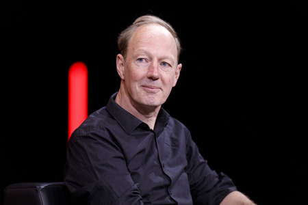 Martin Sonneborn und Gregor Gysi auf der lit.Cologne 2021 in Köln