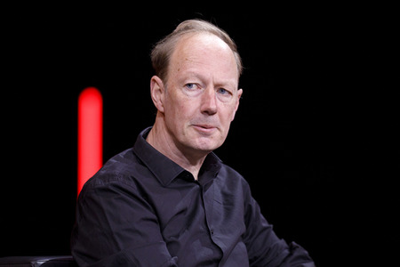 Martin Sonneborn und Gregor Gysi auf der lit.Cologne 2021 in Köln