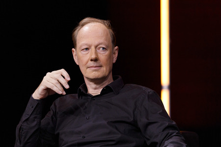 Martin Sonneborn und Gregor Gysi auf der lit.Cologne 2021 in Köln