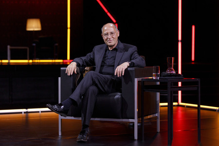 Martin Sonneborn und Gregor Gysi auf der lit.Cologne 2021 in Köln