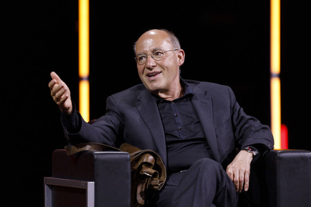 Martin Sonneborn und Gregor Gysi auf der lit.Cologne 2021 in Köln