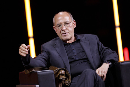 Martin Sonneborn und Gregor Gysi auf der lit.Cologne 2021 in Köln