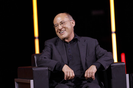 Martin Sonneborn und Gregor Gysi auf der lit.Cologne 2021 in Köln