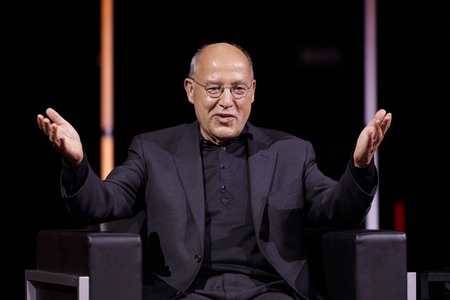 Martin Sonneborn und Gregor Gysi auf der lit.Cologne 2021 in Köln