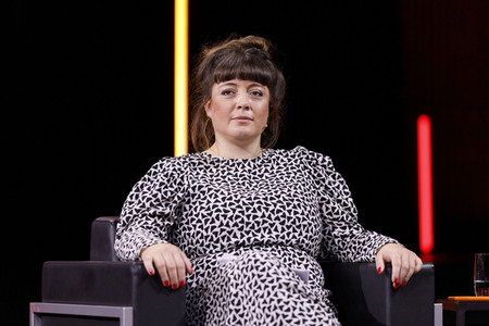 Martin Sonneborn und Gregor Gysi auf der lit.Cologne 2021 in Köln