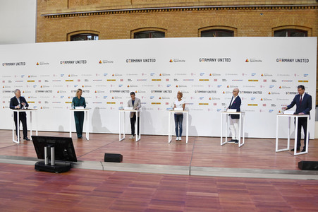Pressekonferenz zum Kampagnen-Start 'Germany United' in Berlin