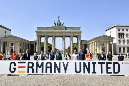 Pressekonferenz zum Kampagnen-Start 'Germany United' in Berlin