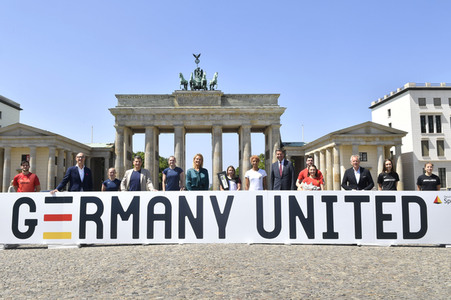 Pressekonferenz zum Kampagnen-Start 'Germany United' in Berlin
