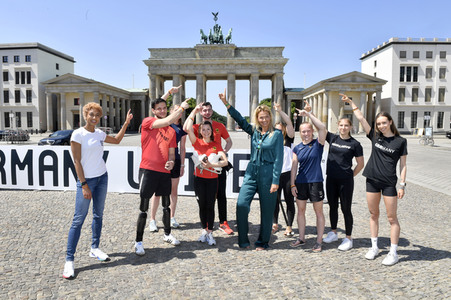 Pressekonferenz zum Kampagnen-Start 'Germany United' in Berlin