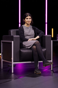 Miryam Schellbach und Shida Bazyar auf der lit.Cologne 2021 in Köln