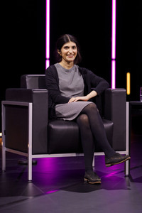 Miryam Schellbach und Shida Bazyar auf der lit.Cologne 2021 in Köln