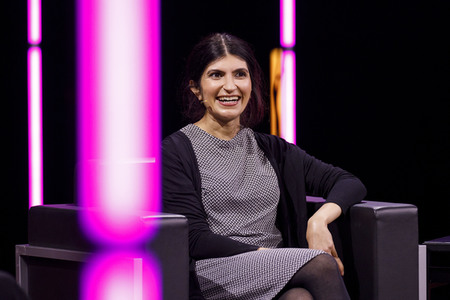 Miryam Schellbach und Shida Bazyar auf der lit.Cologne 2021 in Köln