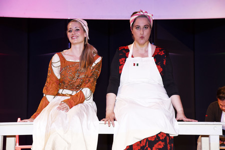 Fototermin zum Musical 'Italia con Amore' in München