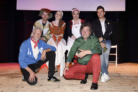 Fototermin zum Musical 'Italia con Amore' in München