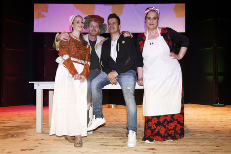Fototermin zum Musical 'Italia con Amore' in München