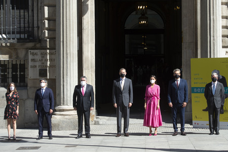 Austellungseröffnung mit den spanischen Royals in Madrid