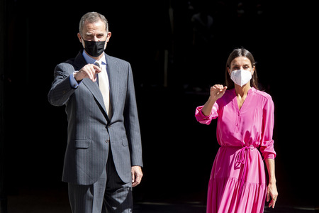 Austellungseröffnung mit den spanischen Royals in Madrid