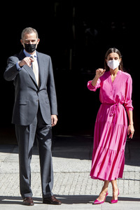 Austellungseröffnung mit den spanischen Royals in Madrid