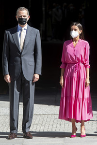 Austellungseröffnung mit den spanischen Royals in Madrid