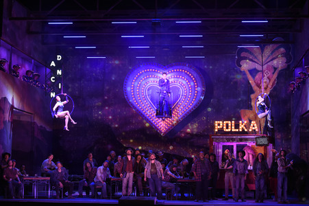 Fotoprobe 'La Fanciulla del West' in Berlin
