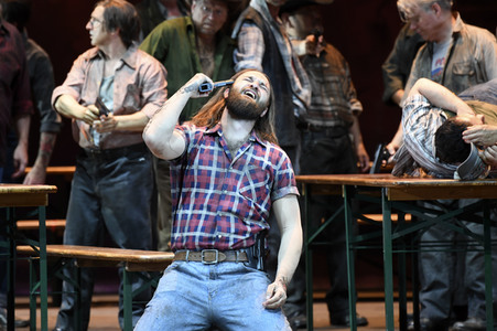 Fotoprobe 'La Fanciulla del West' in Berlin
