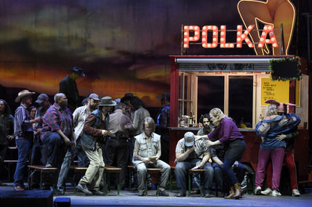 Fotoprobe 'La Fanciulla del West' in Berlin