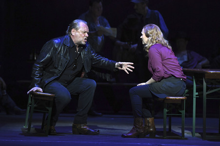 Fotoprobe 'La Fanciulla del West' in Berlin