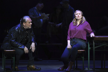 Fotoprobe 'La Fanciulla del West' in Berlin