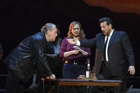 Fotoprobe 'La Fanciulla del West' in Berlin