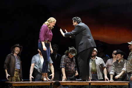 Fotoprobe 'La Fanciulla del West' in Berlin