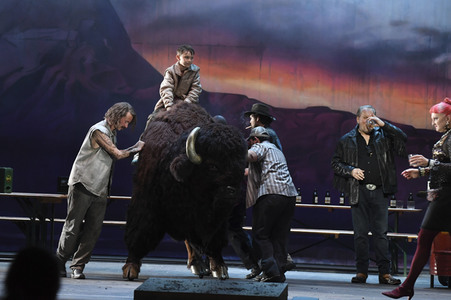 Fotoprobe 'La Fanciulla del West' in Berlin